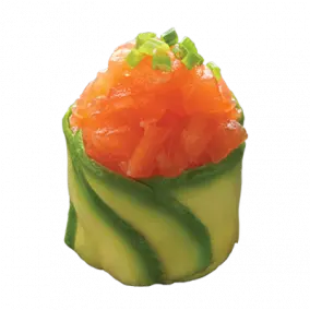Salmon tartare tulip